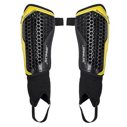 Brand Shin Guard Kid Adult Double Layer Outer Honeycomb Layer Football Cuish Plate Shank Pad Protector: A-1 / L