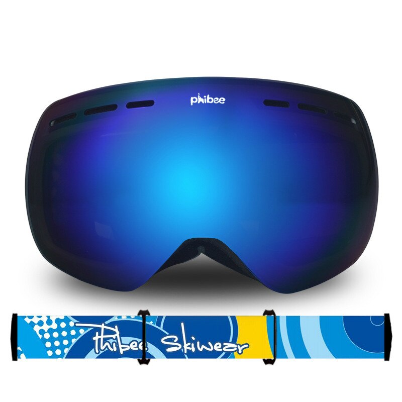Skibrillen heren dames kinderen brillen snowboard anti-condens grote skimasker sneeuwbril skiën dubbel  uv400 bescherming buitensport