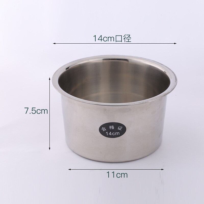 Conjunto de hervidor de cera hecho a mano, jabón artesanal, velas aromáticas, Caldera de fusión de chocolate, herramientas de vela: Outer pot