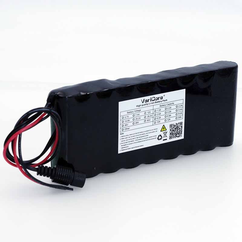 VariCore 12 v 9.8Ah 9800 mah 18650 Oplaadbare Batterij 12 v Bescherming Boord CCTV Monitor batterij + 12.6 v 1A lader