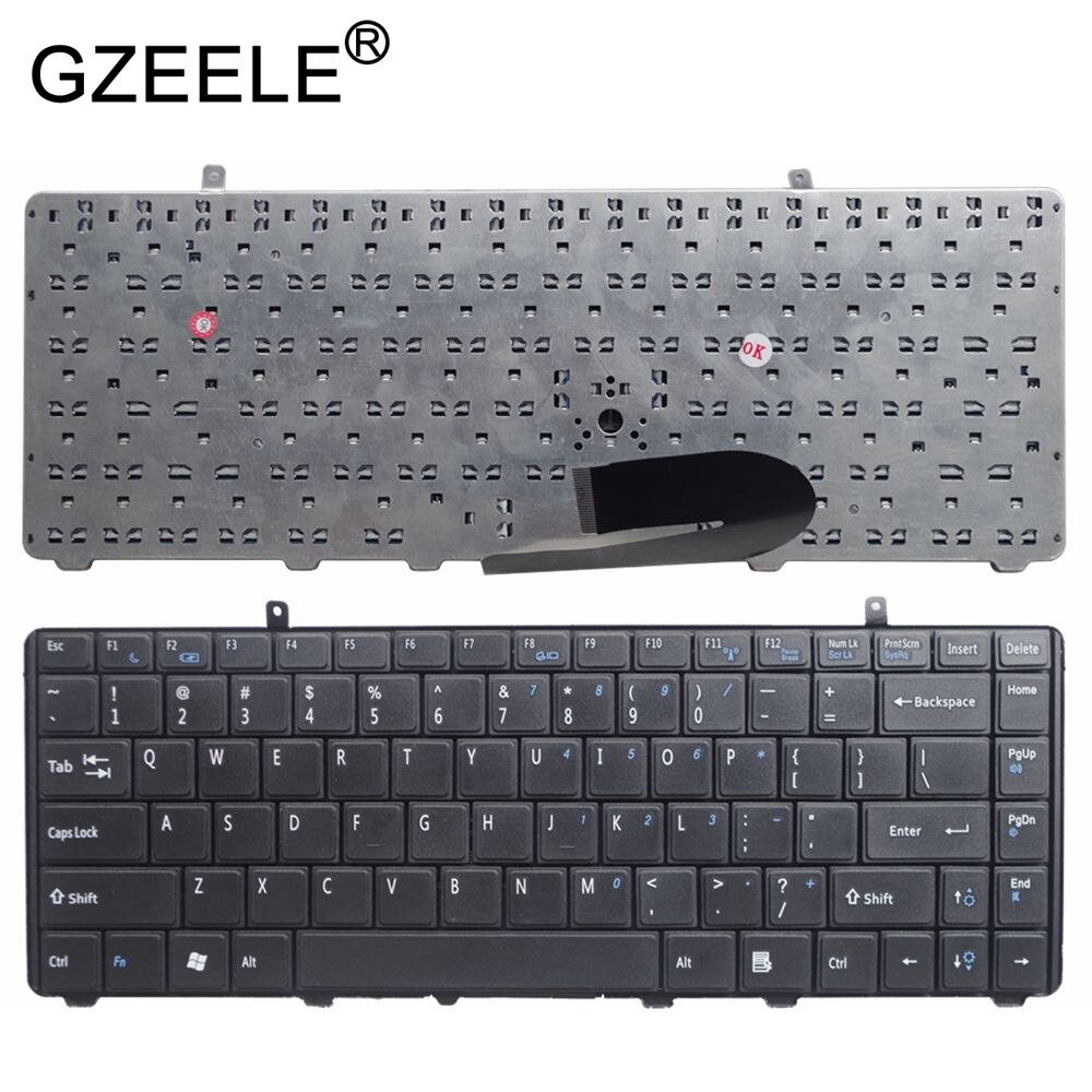 US for Dell Vostro A840 A860 PP37L PV080925BS1 AEVM8U00210 NSK-DCK011088 1014 1015 PP37L PP38L R811H 0R811H Keyboard