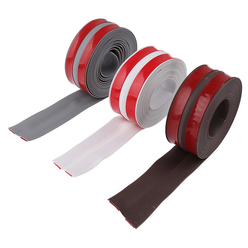 1 stk vanntett oljebestandig tape stripe kjøkkenvaske lim gap gap skjønnhetssøm bad toalettpasta mold tape