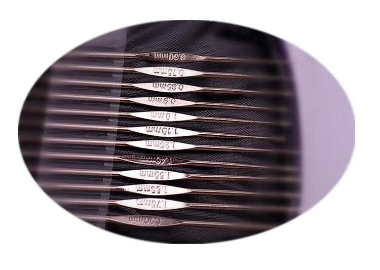 Stainless steel crochet metal alumina crochet set knitting tool crochet set kit