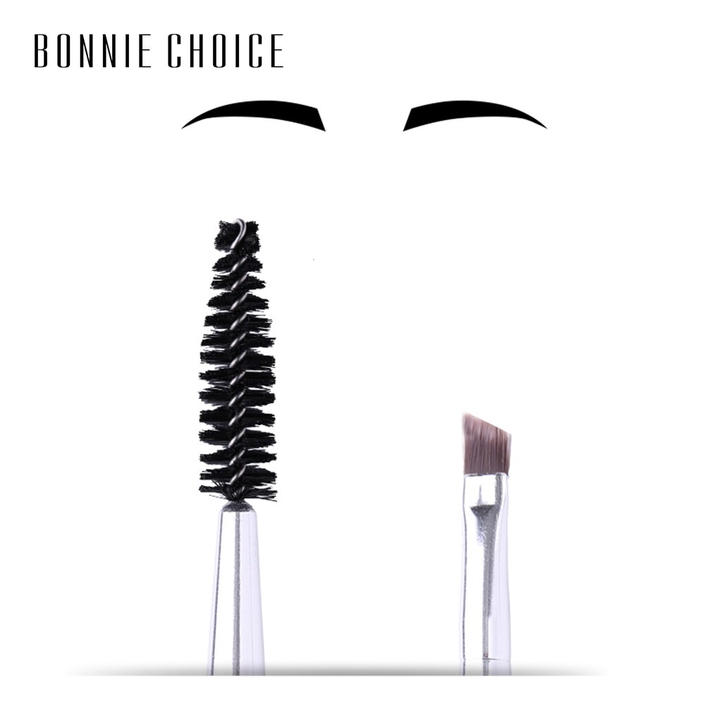 BONNIE KEUZE Make-Up Kwasten Wenkbrauw Borstel Spiraalvormige Kam Spoolie Borstel Wenkbrauw Make-Up Kwasten Essentials Blending Eye