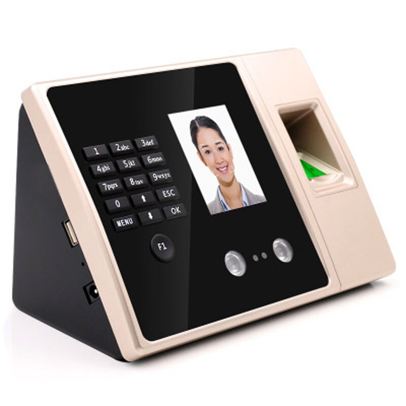 Face Time Attendance Machine Face Fingerprint Recognition Time Attendance Machine English Korean Korean Time Attendance Machine