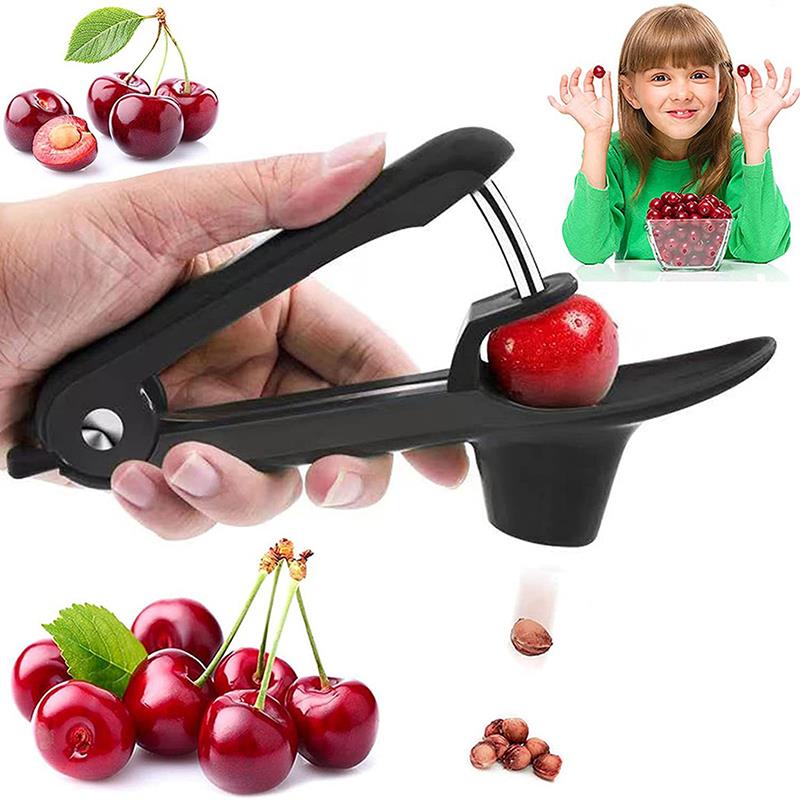 Myliffri – extracteur De cerises, avec noyaux et récipient à jus