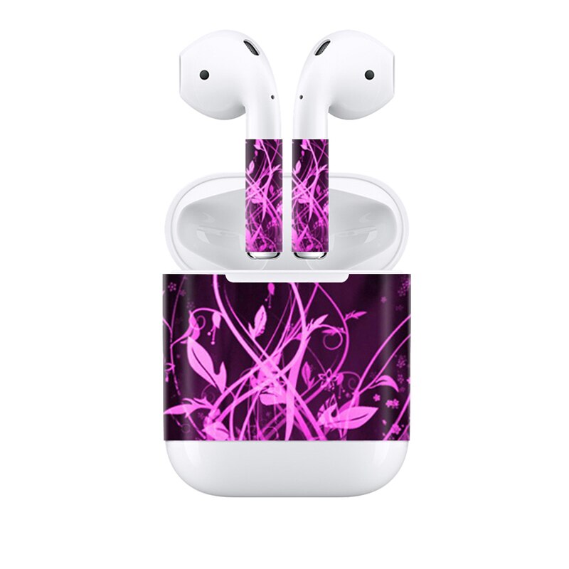 Komende Stickers voor AirPods Skin Siliconen Case voor AirPods Skin Decal Beschermende Cover Wraps: 0158