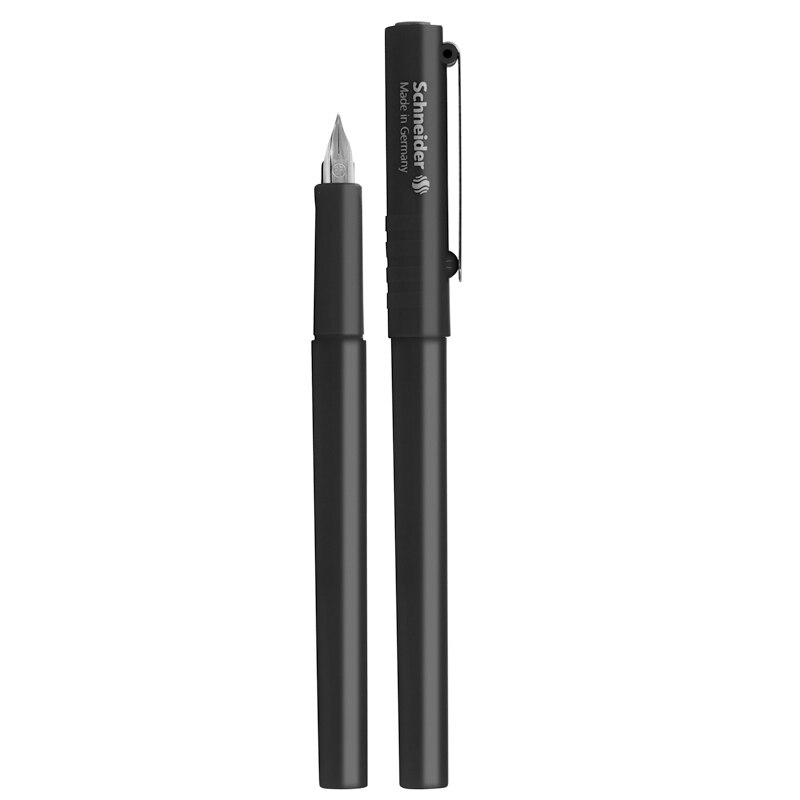 Schneider BK406 Fountain Pen 0.35mm Extra Fine Tip Iridium Nib Made in Germany: Black