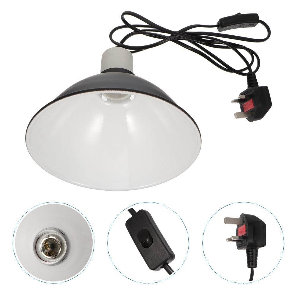 1pc Reptile Terrarium Heat Lamp Sun Lamp for Reptiles and Amphibian (UK Plug)