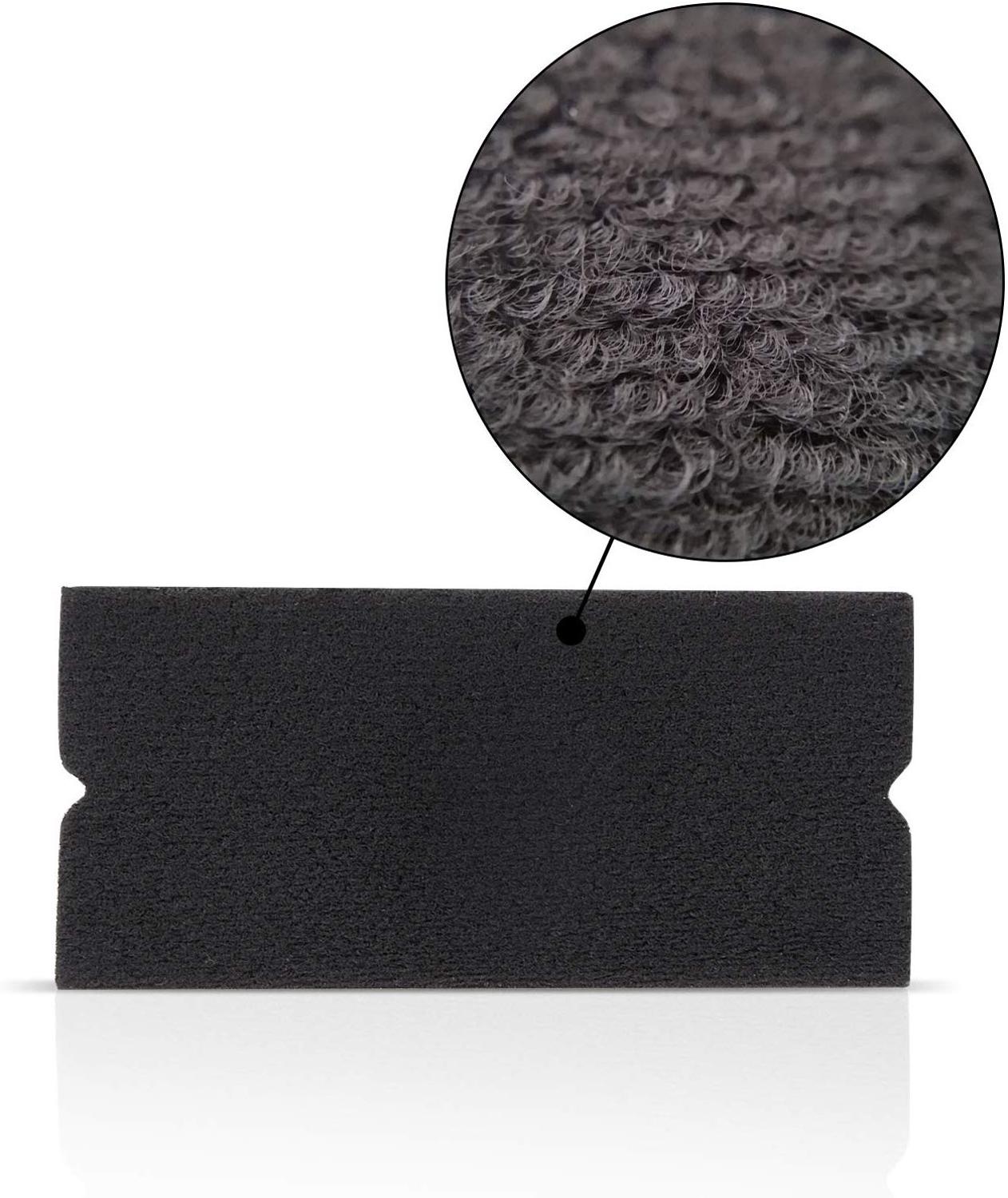 Ehdis 20/50/100Pcs Vilt Doek Voor 10Cm Zuigmond Carbon Fiber Vinyl Auto Wrap Geen scratch Schraper Window Tint Wikkelen Gereedschappen