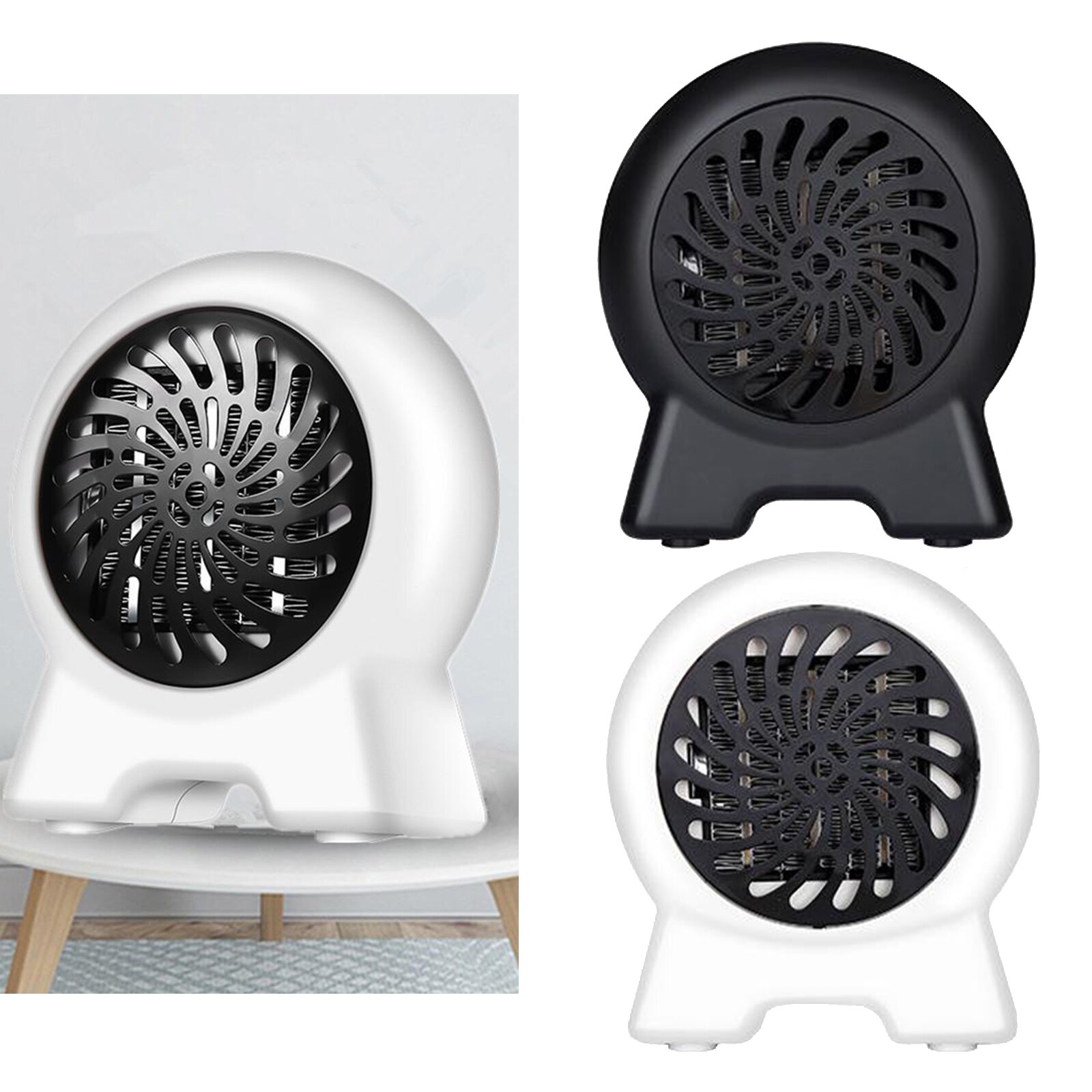 Space Heater, Indoor Personal Heater, Electric Heater with Over Heat Protection, Quick Heat up for Home Office