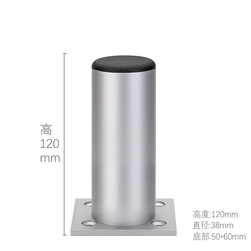 Furniture Table Legs Metal Leg High grade Aluminium Alloy Cabinet Foot Bathroom Tea Sofa All Straight Tube Ball: Green