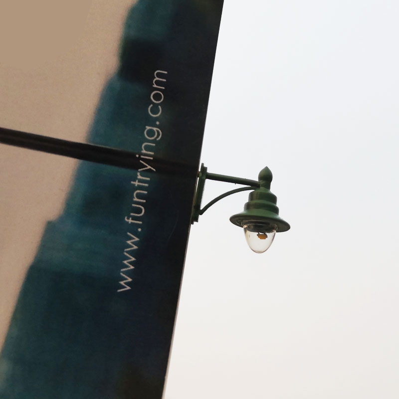 2 Stck ho Skala Zauberstab Montieren Lampen/Straße Lampe Modell, Der Eisenbahn/Modell Park Lampen/Zug/eisenbahn Layout