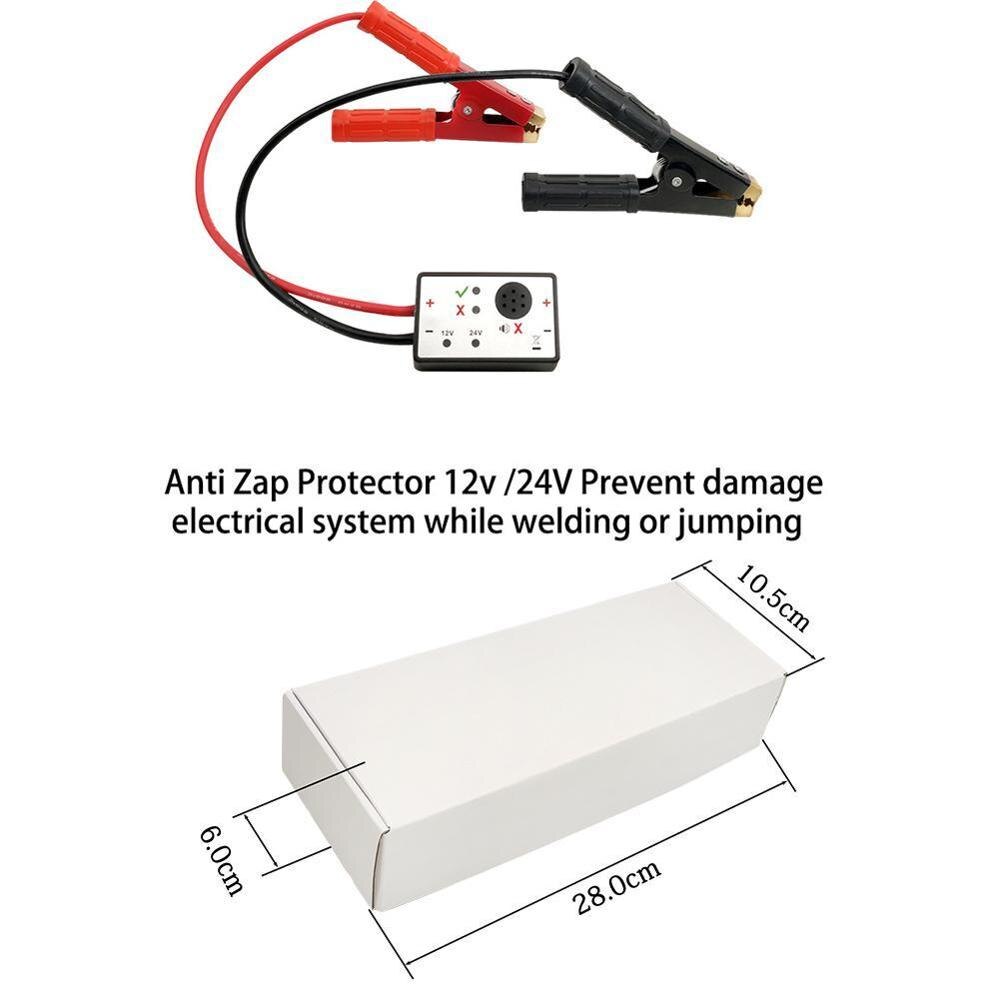 Automotive Surge Absorber Protector 12/24v Prevents The Electrical System Welding Sheet Damage To Pulses When Metal M1T7