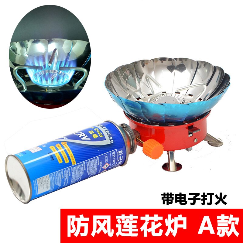 Réchaud de Camping coupe-vent, tête coupe-vent, pour pique-nique familial en plein air, de