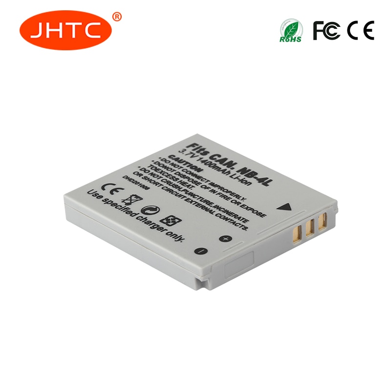 1400mAh NB-4L NB4L NB 4L baterías para Canon IXUS 30 40 50 55 60 65 80 100 I20 110, 115, 120, 130 es 117, 220, 225, 230, 255 H