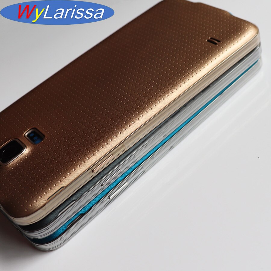 Full Housing Case Set for Samsung Galaxy S5 G900F - Front Back Middle Frame Adhesive