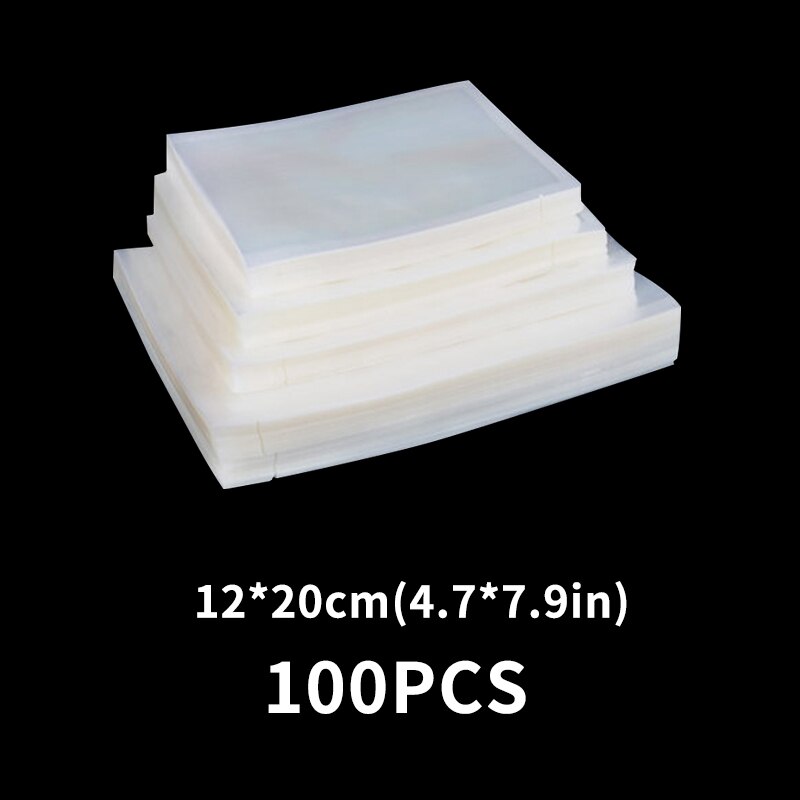 Vacuum Bags For Food 100PCS /Lot BPA-Free Food Grade Storage Film Heated Freezer Bags Kitchen Packaging Bags For Vacuum Sealer: 12-20cm 100pcs