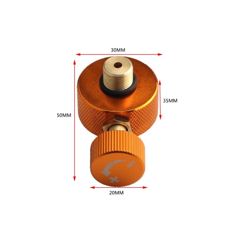 Utendørs camping komfyr adapter konvertering ovn kontakt delt type gass fylle adapter gassflaske camping matlaging