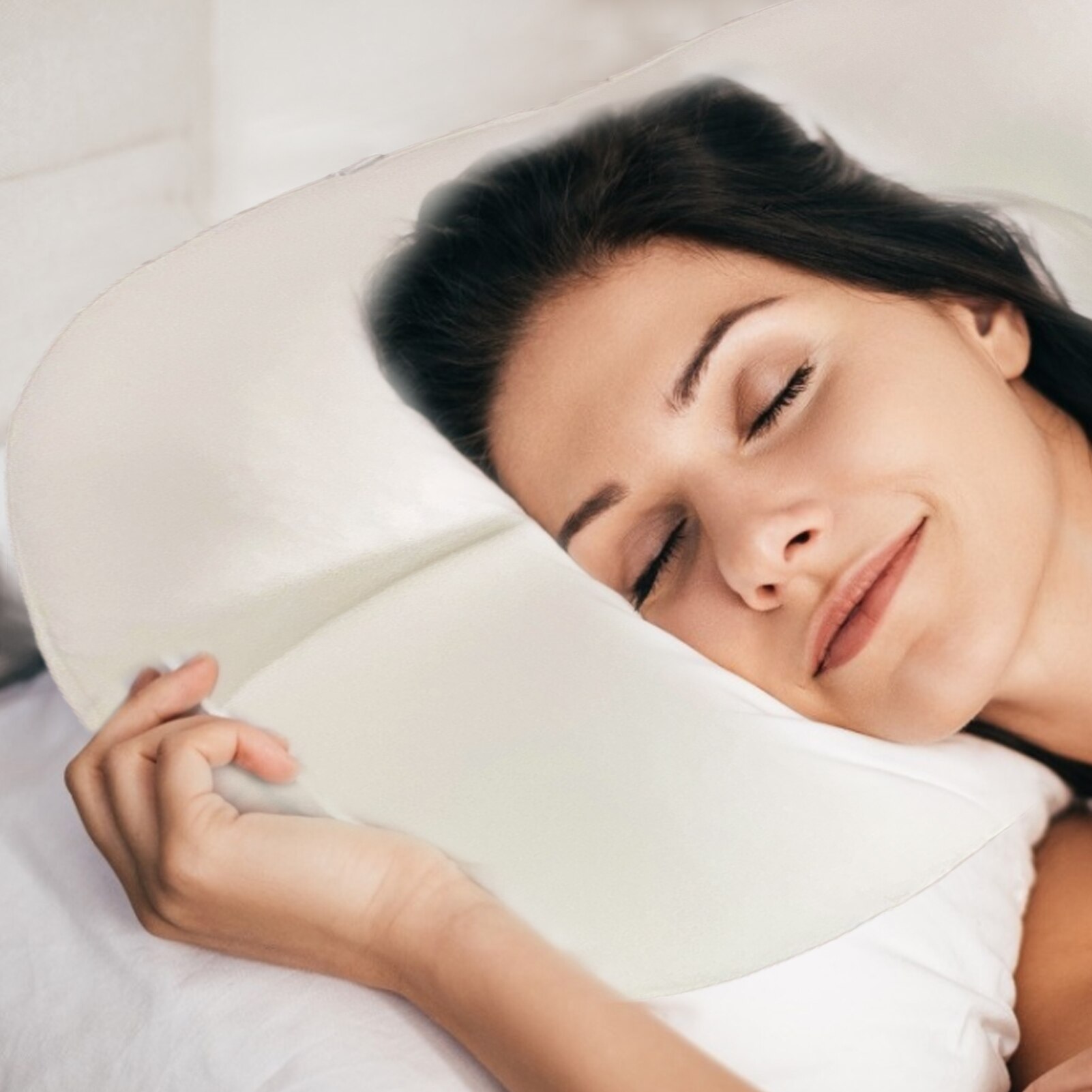 Cervicale Kussen Ei Memory Foam Vormige Polyester Bescherming Hals Ontspanning Zachte Ademend Gezondheid Voor Diep Slapen Beddengoed