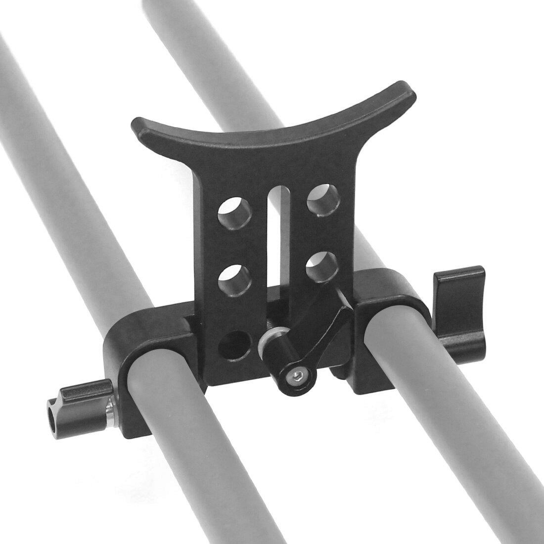 Aluminiumslegering 15mm teleobjektivstøttebeslag adapter forlængerrør klip rig stang clmap system til 5 d 3 5 d 2 slr dslr kamera