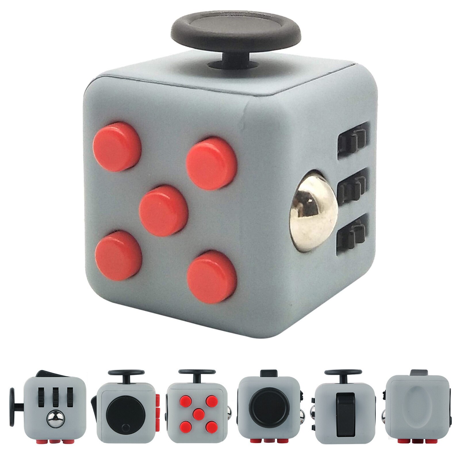 1pc Anxiety Stress Relief Attention Decompression Focus Fidget Gaming Dice Toys For kids Adult stress reliever fidget toy