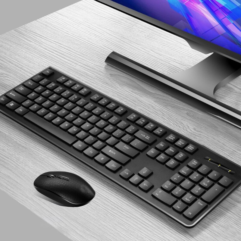 Rechargeable Wireless Keyboard And Mouse Ergonomic Mice Keyboard Mouse Set 35EA