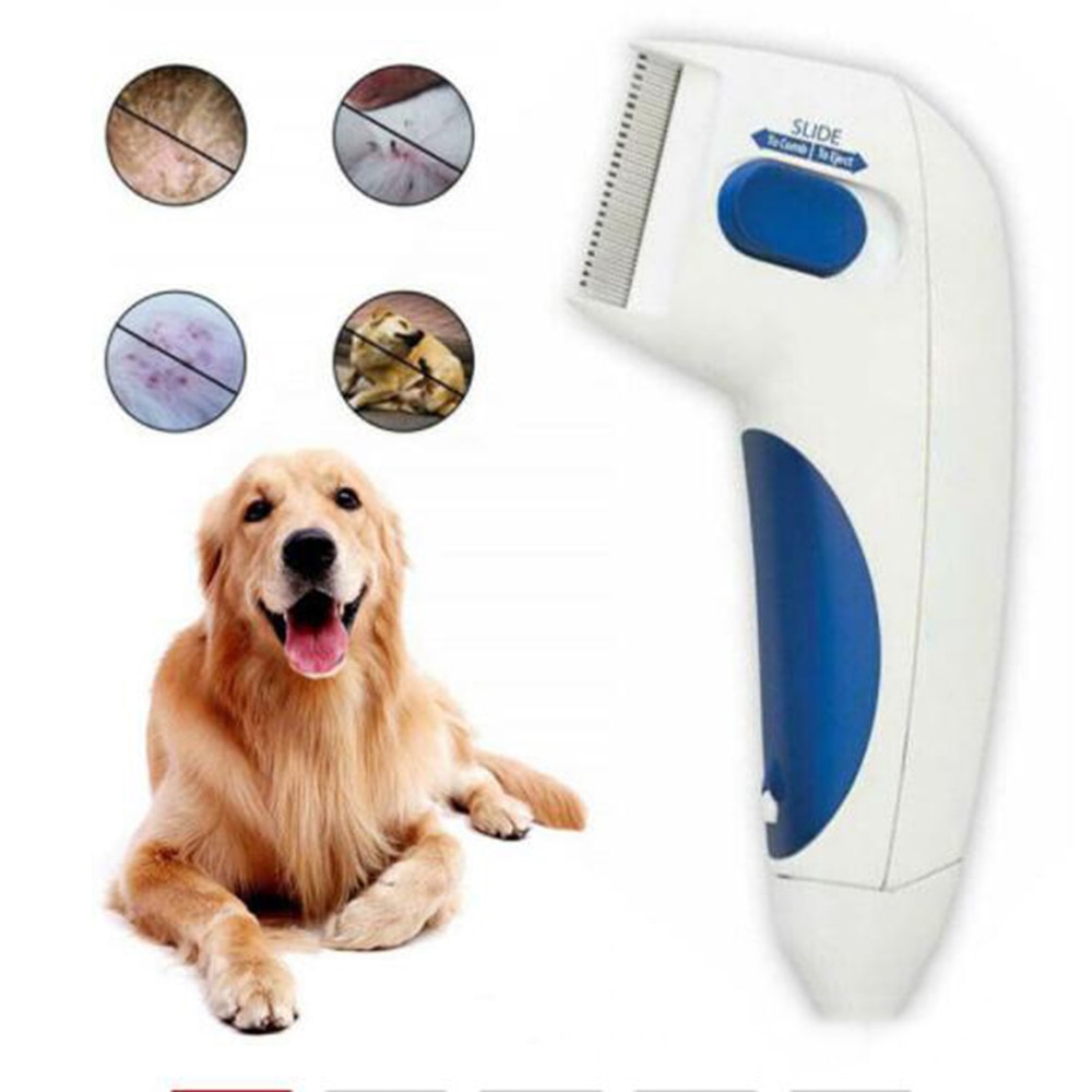 Huisdier Vlooien Luizen Cleaner Kam Elektrische Hond Vlooien Reinigingsborstel Anti Vlo Hond Kam Elektronische Luizen Kam Voor Katten Honden dierbenodigdheden