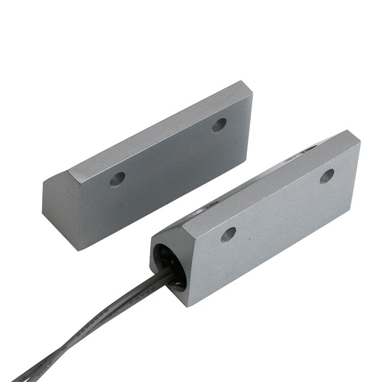 verdrahtet Metall Rolltor Magnetkontakt Wasserdichte Schalter Alarm fenster Verschluss Tür-Sensor für Heimat gsm Alarm System