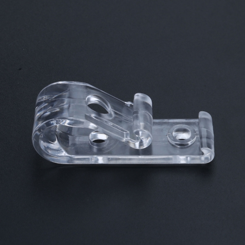 Chaîne sécurité pour store enrouleur Guide cordon, crochet Fixation, support cordon store, Clip transparent à