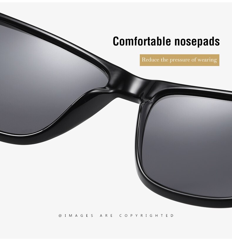 Polaroid zonnebril met aluminium montuur, sportzonnebril voor heren, gepolariseerd, retro  uv400 anti-reflectiebril voor bestuurders