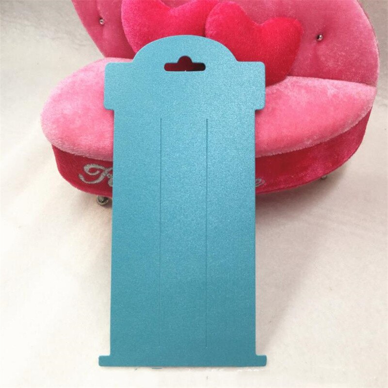 20pcs 16x8cm Hair Clip Bow Cardboard Display Card Labels Paperboard for Small Business Jewelry Stand Holder Packaging Organizing