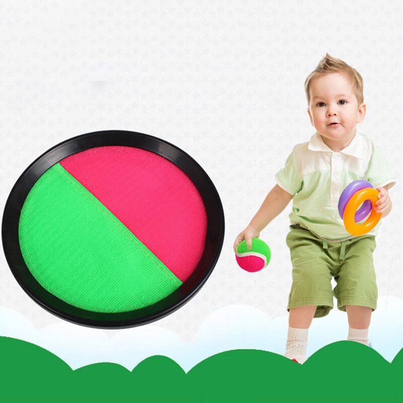 1Set Kinderen Palm Vangen Kleverige Bal Speelgoed Set Outdoor Ouder-kind Interactieve Sport Gooien En Vangen Bal Speelgoed set Leuk Cadeau