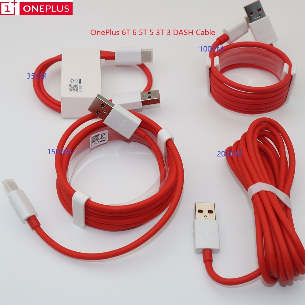 Original Warp Charge OnePlus 6T Dash Charger Cable Genuine 4A nylon Fast Charge Data Cable For One plus 6 5t 5 3t 3 Smartphone