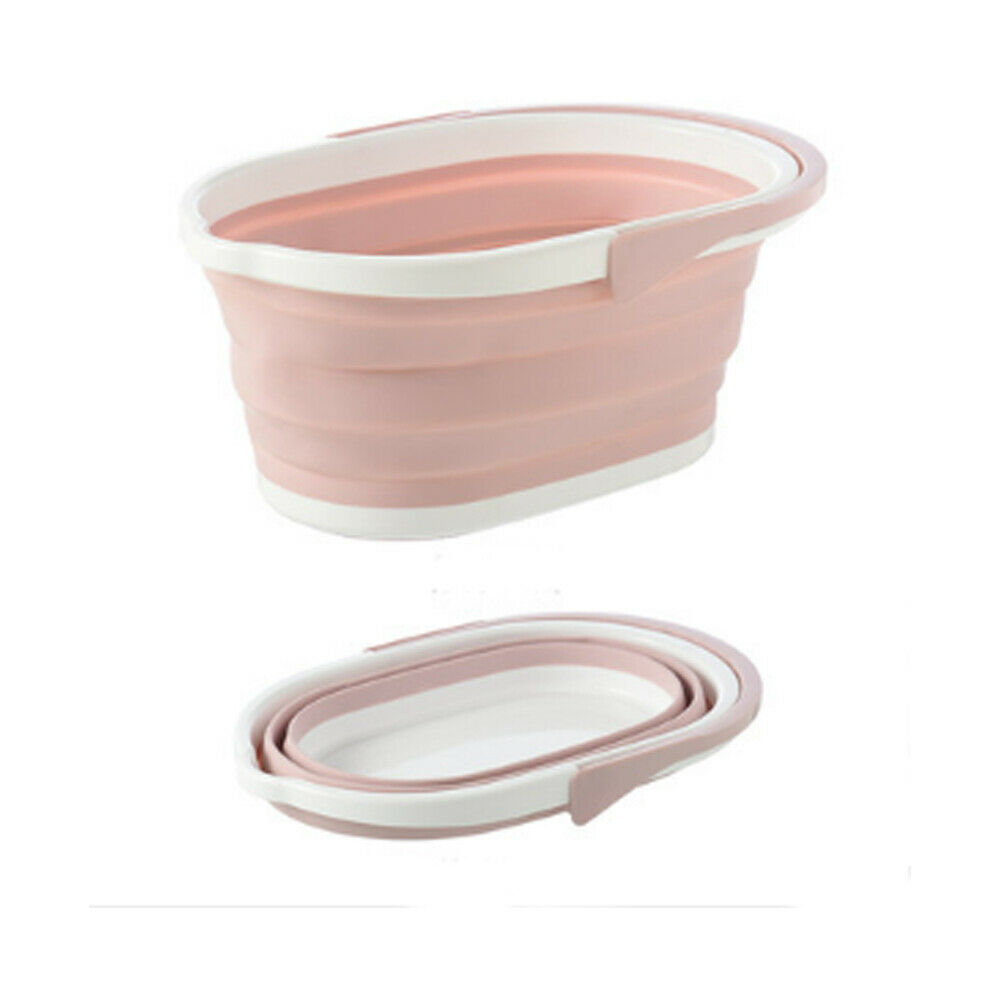 Pieghevole famiglia Mocio Secchio PP + TPR Pieghevole Magia di Pulizia del Pavimento Mocio Secchio Cucina di Casa Pavimento Prodotti e attrezzature per pulizia casa: bianca