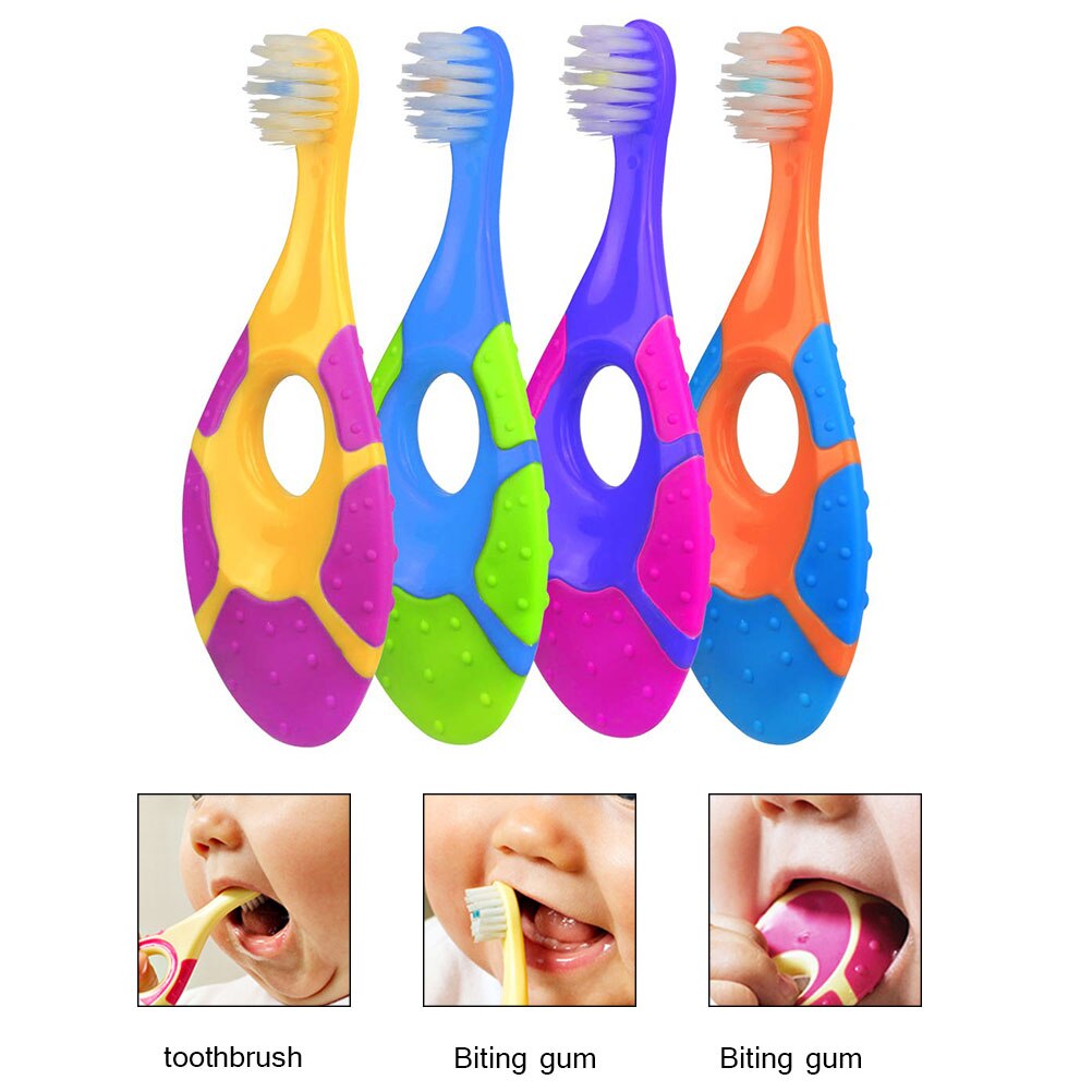 Cepillo de dientes de bebé, cerdas suaves, sin BPA, cepillo de dientes para bebé, cepillo de dientes de entrenamiento, cepillos de dientes para cuidado Dental de bebé