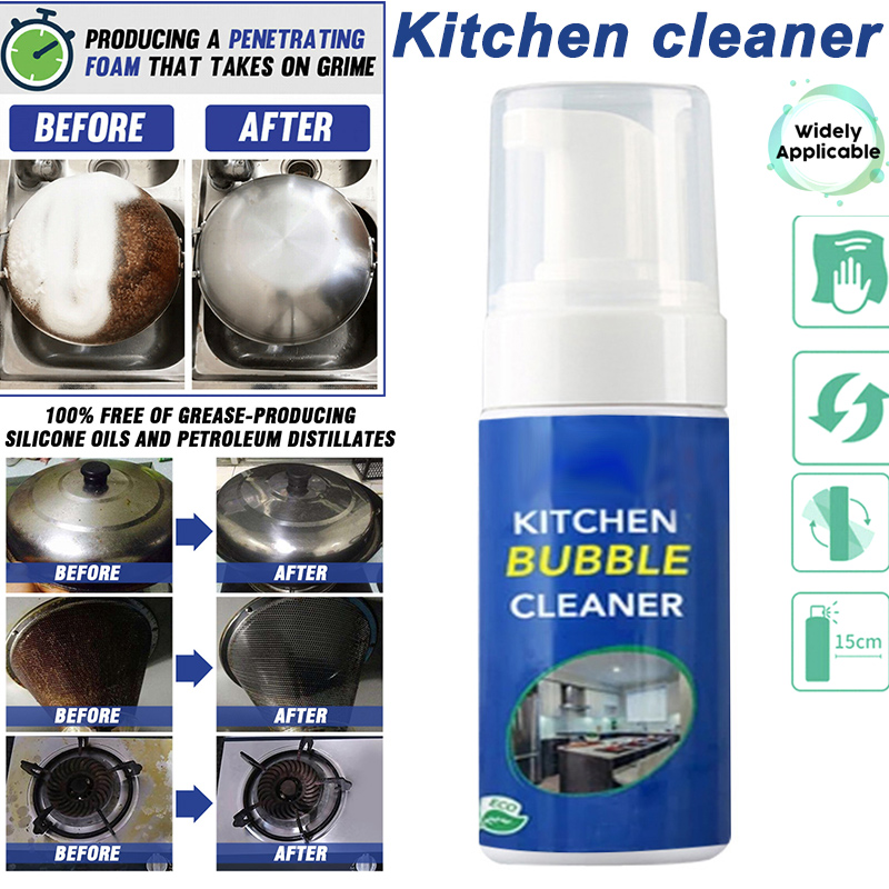 Foam Cleaner Multi-Purpose Cleansing Bubble Washing Cleaning for Home Kitchen Bathroom H99F