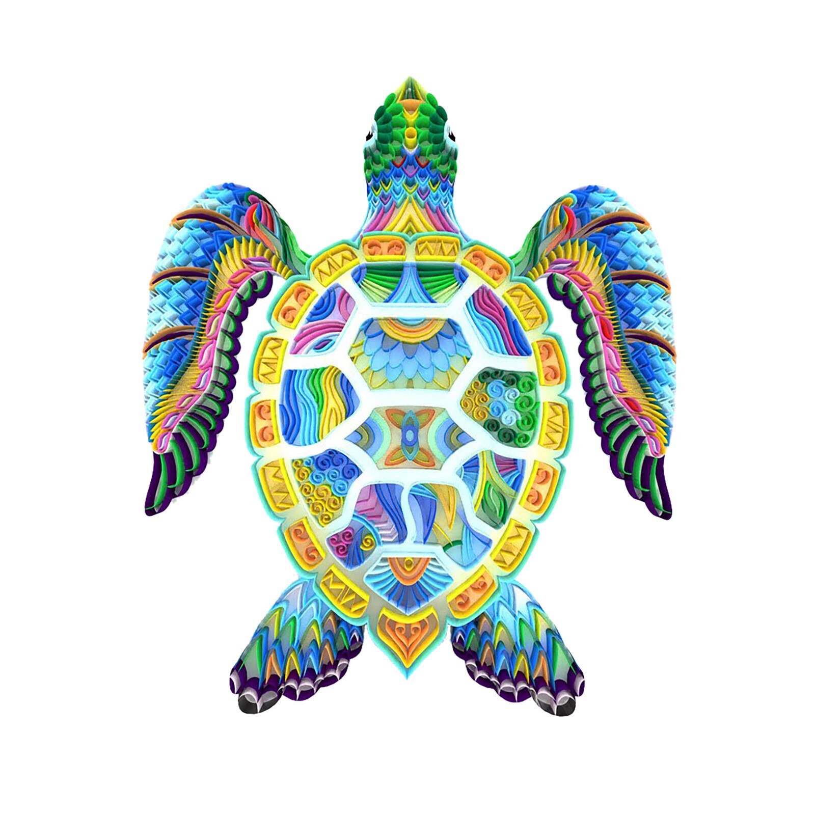 DIY 3D Quilling Paper Filigree Paintings Handicraft Set for Wall Decor Crafts DIY Quilling Paper Kits: L  30cmx37.5cm