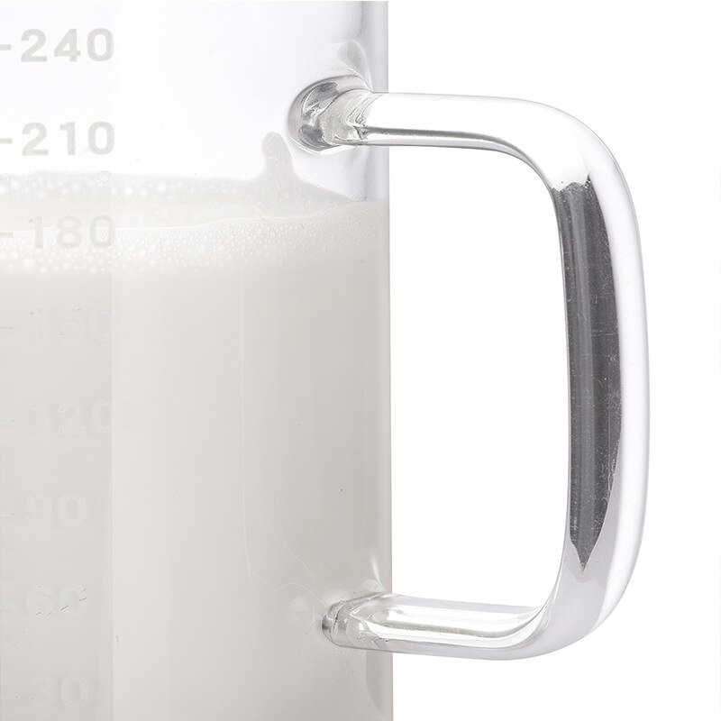 Hoge Borosilicaat Food Grade Glas Maatbeker Pot Ketel Transparante Melk Cup Magnetron Verwarmbare Bakken Keuken Accessoires