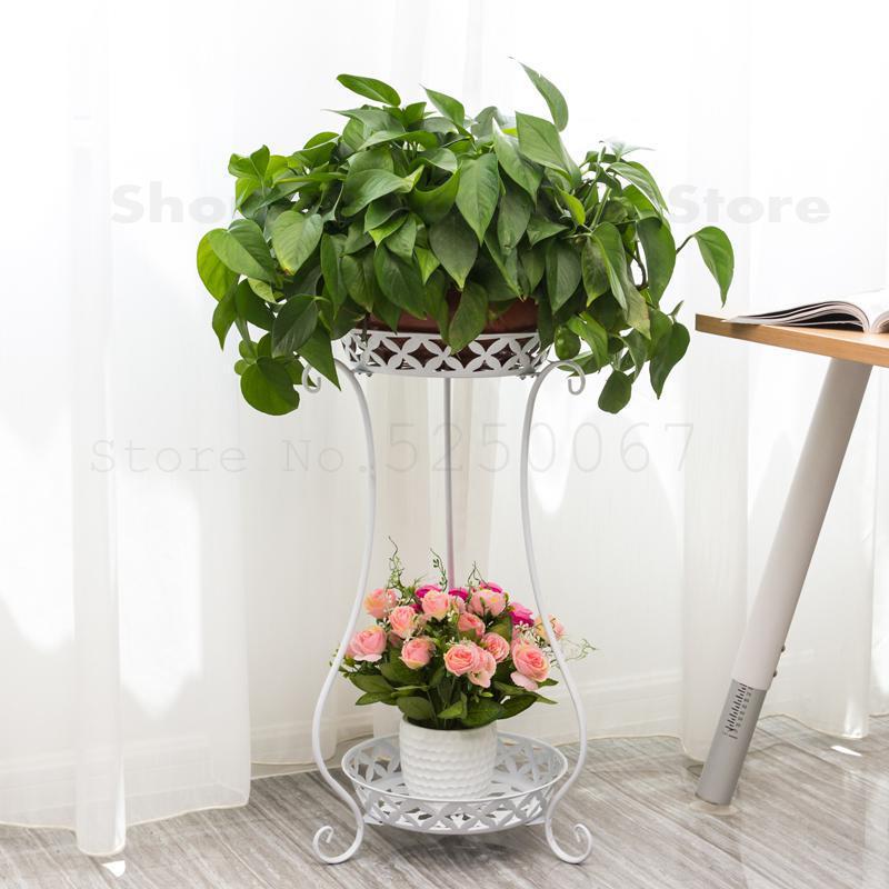 Iron Art European Flower Rack Multi Storey Living ... – Grandado