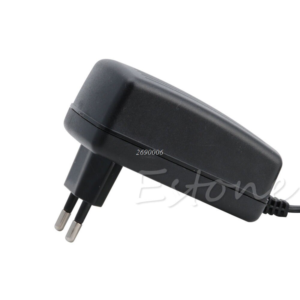 Converter 100-240V Naar Dc 6V 2A Power Adapter Voeding Lader Eu Plug Black