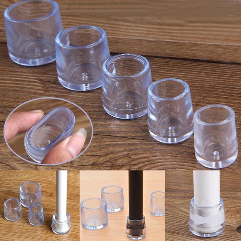 Chair Leg Caps Rubber Feet Protector Pads Furniture Table Covers Socks Hole Plugs Dust Cover Furniture Leveling Feet System