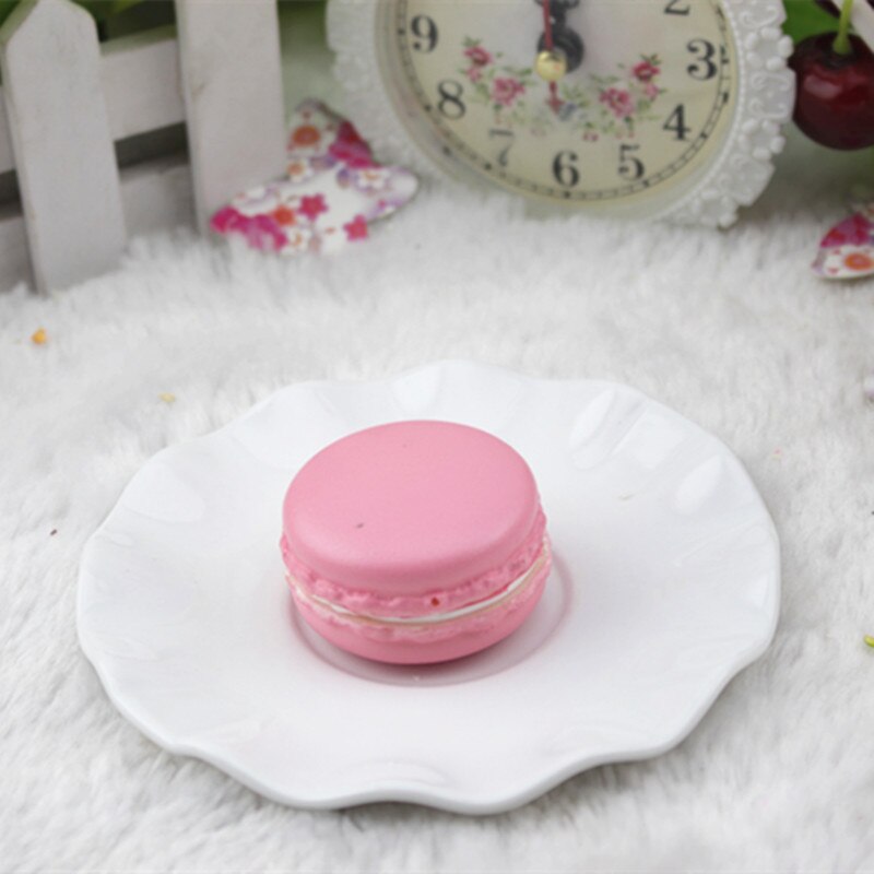 5 CM Soft Macaroon Dessert Squishy Cute Toys Pretend Kitchen Toys Artificial Macaroons Foods