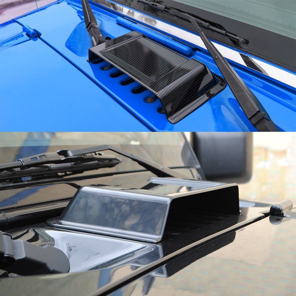 Car Air Flow Intake Hood Engine Decorative Simulation Cover Vent Bonnet Air Flow Air Flow Decorative Bonnet Vent Cover