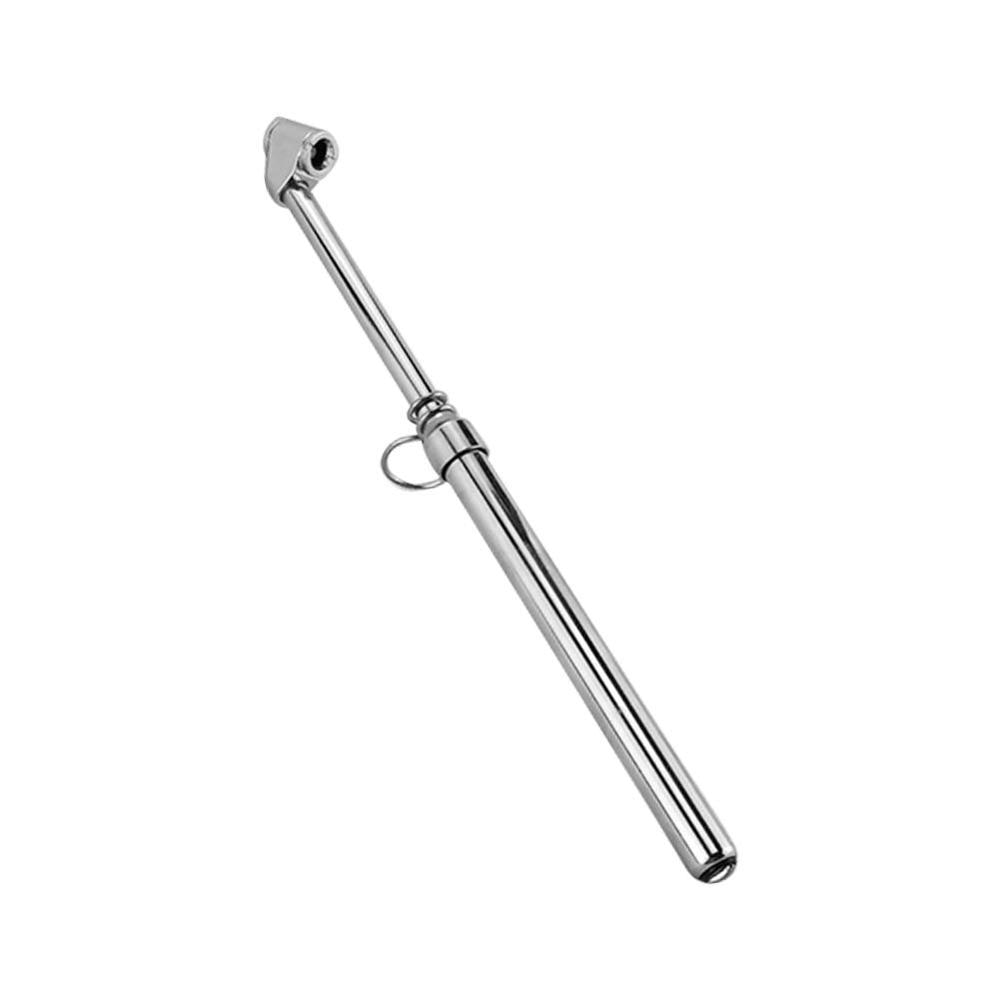 Medidor de presión de neumáticos Tipo lápiz de doble cabeza, resistente, 10-150 PSI, para coche, camión, motocicleta