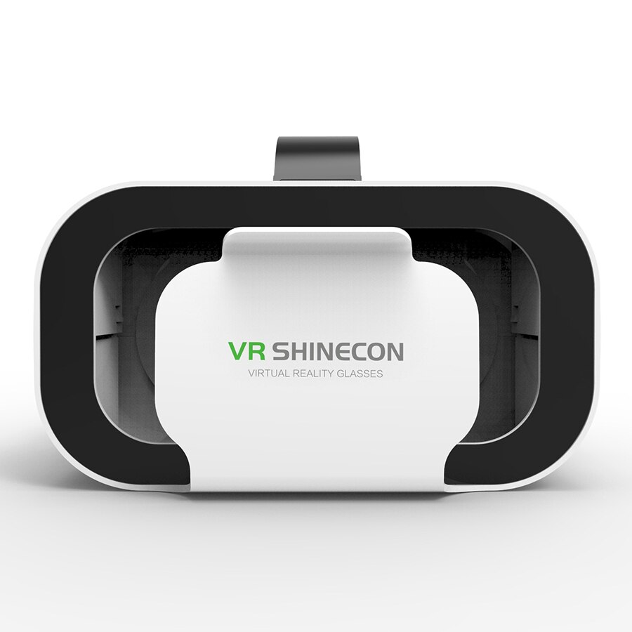 SHINECON-Mini gafas de realidad Virtual VR 3D, 360 grados, casco para teléfonos inteligentes de 4,7-6,53 pulgadas, caja de películas y videojuegos