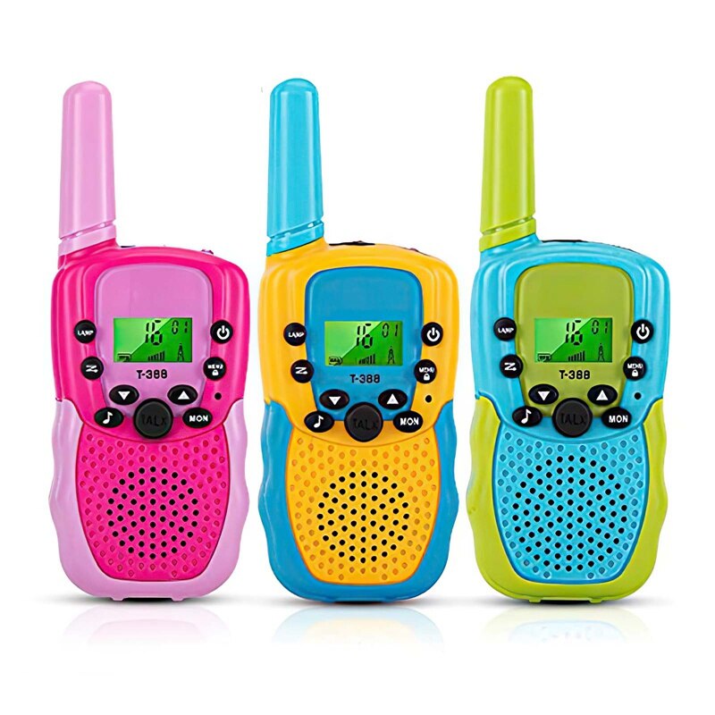 3Pcs Elektrische Veiligheid Speelgoed Talkie Walkie Enfants Twee Manier Radio Talky Jouets Pour Enfants Giet Kinderen Festival Speelgoed: Default Title