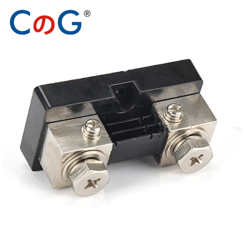 CG FL-15 0.5 Class 200A 300A 75mV Shunts Brass Current Electrical Plating Tolerance 0.5% DC Mount Shunt Resistor With Base