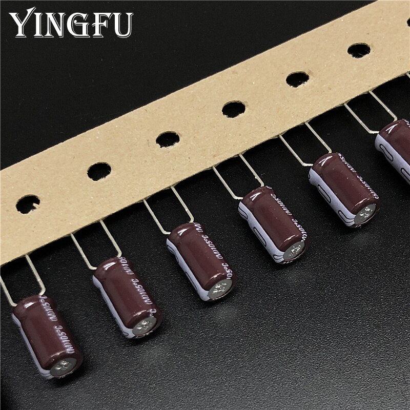 10 stk 220uf 10v nippon ncc ky series 6.3 x 11mm lav esr 10 v 220uf aluminium elektrolytkondensator