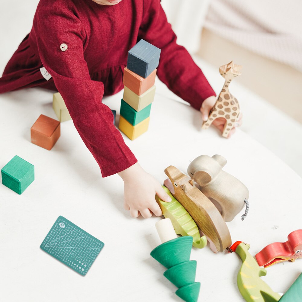 1 set mini-huisbenodigdheden, miniatuurliniaal, mini-linialen, simulatieliniaal voor kinderen